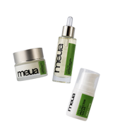 Pack facial Método 3P's de MEUA: sérum, crema y protector solar SPF 50