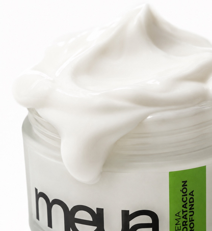 Crema Hidratación Profunda de MEUA, crema selladora de la rutina facial